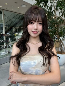 ミンクス渋谷スマートサロン(MINX shibuya smart salon) ！韓国巻きロングスタイル！