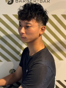 バーバーバー アカバネ(BARBER-BAR AKABANE) バーバーが作る横顔美シルエット×スペインカール#3