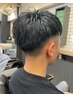 【リラクゼーションNo.1☆男の嗜み】カットコース+フェイシャル ￥9900
