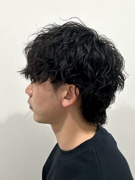 ヒュイル バイ ニアウ(Hwyl by Niau) 波巻きスパイラルパーマメンズカットツイストスパイラルパーマ