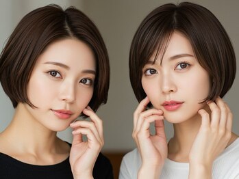 ブルーベイル(Blue Veil.)の写真/≪乾かすだけでまとまる大人ショート≫2か月たっても崩れにくく、理想のショートスタイルを長く楽しめる◇