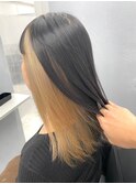 美髪/ワイドバング/レイヤーカット/くすみベージュ/新小岩駅