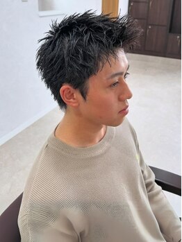 シーラ 光の森(Sea-La)の写真/波巻きパーマやツイストスパイラル等ON/OFF楽しめるヘアをご提供＊トレンドの韓国風ダウンパーマも似合わせ