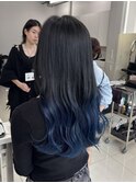 【ALIVE 夕貴】ブルーグラデーションカラー