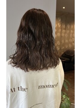 フープ 川越(hoop) くすみブラウンの柔らかカラー