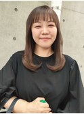 ワンカール結べるボブ 縮毛矯正 ワイドバング 透明感カラー艶髪