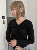 ミルクティーベージュ /ブリーチ1回