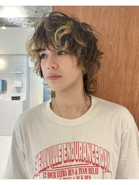 束 section color／dry perm