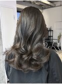 コテ巻きパーマレイヤーカットモテ髪オフィスヘア美髪
