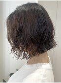 パーマ活かしカット