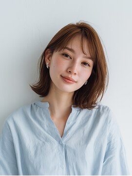 e.m.a プレミアムビューティーサロン 栄駅店(e.m.a PREMIUM BEAUTY SALON) ボブ/イメチェン/外ハネボブ/美髪/ワイドバング/髪型