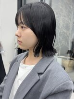 ビューナゴヤ 名駅(VIEW NAGOYA)&nbsp;前髪カタログ/イメチェンスタイル／ウェーブパーマ/こなれミディ