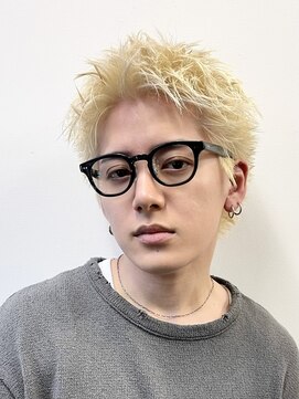 ネクスト 渋谷(NEXT) MEN’S HAIR/ブルーブラック/フェザーパーマ/渋谷ア