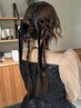 特殊デザインヘアセット