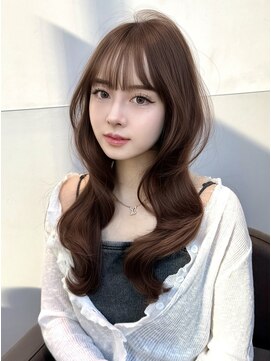 パルス ヨコハマ(PULSE yokohama) レイヤーカットフォワード巻きショコラブラウン