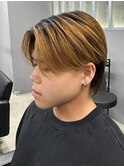 ハイライト/ツイストパーマ/メンズ/アップバング/men's
