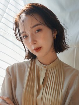 アビー(ABBEY) 大人ボブ切りっぱなしボブレイヤーボブ外ハネボブくび れボブ