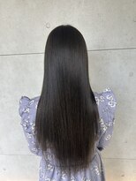ヘアーメイク アディクト(HAIR MAKE addict)&nbsp;オリーブベージュ/ブリーチなしカラー/縮毛矯正/レイヤーカット