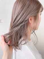 シロ 大名2号店(SiLO) 透明感カラー◯ミルクティーベージュ/天神大名髪質改善、