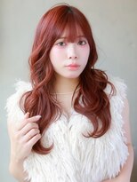 ガリカ 両国(Gallica) 韓国風レッドブラウン×ゆる巻き