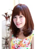 【可愛らしさ100%】自分でセットしやすいナチュラルカール