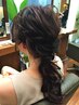 夏祭り可愛くヘアアレンジ(*^^)v【ヘアセット】