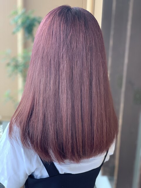 韓国風カラー×ベリーピンク