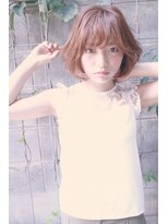 イストリムサロン(ISTORYM Salon) シースルーバングなグラデーションカットで ひし形シルエット