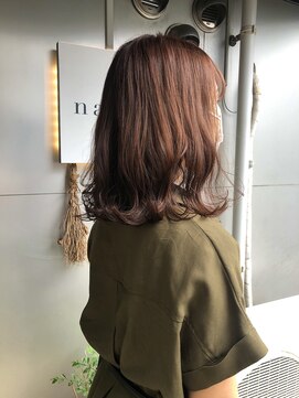 ネイヴィル(navile) ピンクブラウン