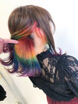 アマンドール(Aman D'or)&nbsp;『極彩色』ボーダーレインボーインナー