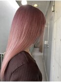 #薄ピンク#ガルボ #@garbohair_rina  #ハイトーン
