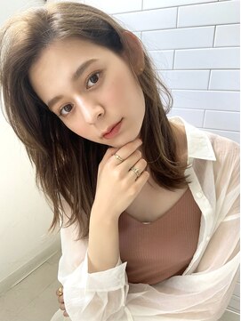 サングース(Sungoose) 【サングース東海林】大人色っぽウェットヘア×ミルクベージュ