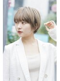 20代30代大人かわいい耳かけショート