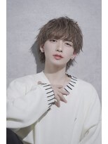 シン(syn) ハイトーンミニウルフ ミルクティー