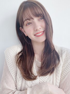 クィーンズガーデンバイケーツーギンザ(QUEEN’S GARDEN by K two GINZA) [K-two銀座]シフォンベージュカラーで大人かわいい春ヘア[銀座]