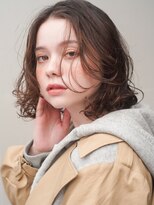 レジュアル(RESSUAL)&nbsp;イヤリングカラー　ボブ　大人かわいい　フェザーバング