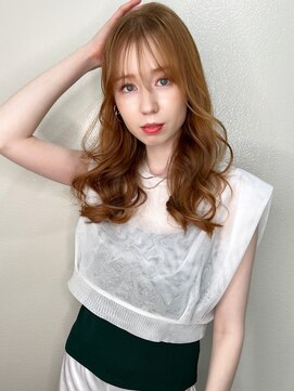 マリアバイアフロート(Maria by AFLOAT) 【山田】シースルーバングニュアンスカラーロングレイヤー