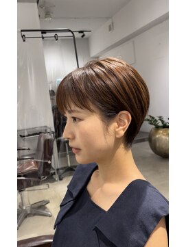 サルファ ヘアデザイン 名古屋 丸の内(S.ALPHA HAIR DESIGN) 大人かわいいハンサムショート