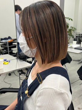 ジルブラン 国分寺(JIL BLAN) 大人ショートヘア/ハイライトカラー/イルミナカラー[国分寺]