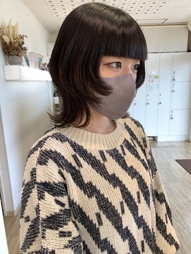 クレーチェ(CRECE) ミディアムウルフ/ウルフカット/顔周りカット◎20代30代