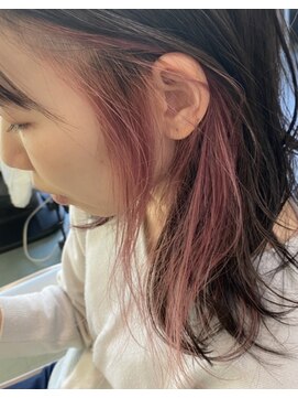 エヌズ(N's) 【ミディアムインナー】インナーカラー/ブリーチ/ボブ