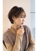 イヴォークトーキョーオーサカ(EVOKE TOKYO osaka)&nbsp;マッシュ 耳かけ ショート フェイスフレーミング カラー