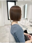 YOKE 髪質改善切りっぱなしボブタイトボブぱつっとボブ大人ボブ