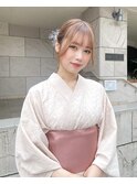 【NIKO】浴衣着付け＋ヘアセット♪