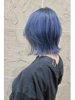 ザ ラボ アングゥ(The Labo ungu) ウルフ/ブルーカラー/髪質改善カラー