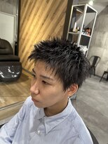 ビカムメンズヘアー 栄店(become men's hair)&nbsp;スパイキーショート/名古屋栄メンズヘアカット