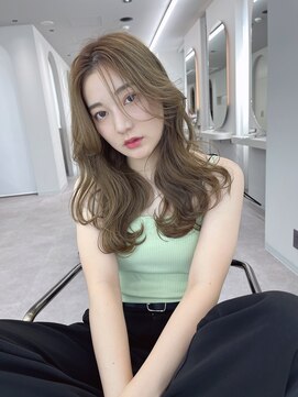 天神美容室 『福岡美容室/ayana』ケアブリーチで作る艶ハイトーン!