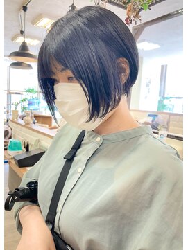 ソソ(soso) 【soso 伊勢田】リップラインショートボブ【横浜/ブリーチ】