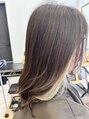エルバイアールエルジー 吉川美南店(L by RLG)&nbsp;インナーカラーホワイトベージュ