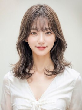 ユルリカ 新宿店(yulrica) オルチャンヘア×オリージュ_63993【新宿/オリーブベージュ】